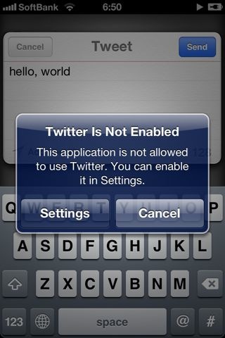 TwitterIsNotEnabled