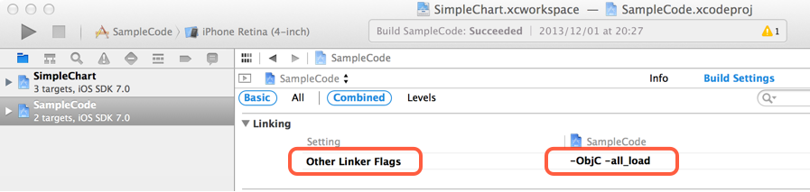 Other Linker Flags