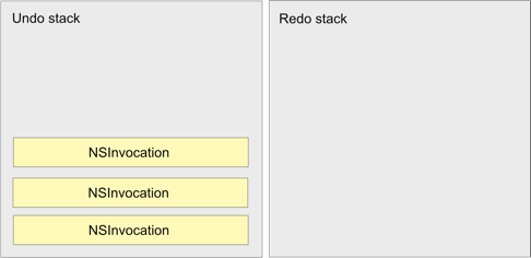 undo stack