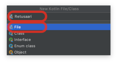 Kotlin File